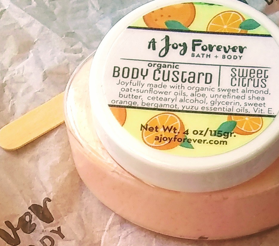 Organic Body Custard - Sweet Citrus